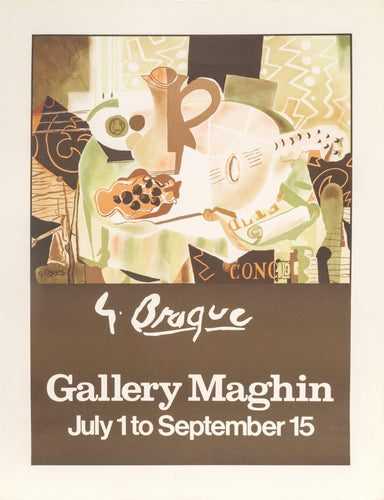 Gallery Maghin Poster | Georges Braque,{{product.type}}
