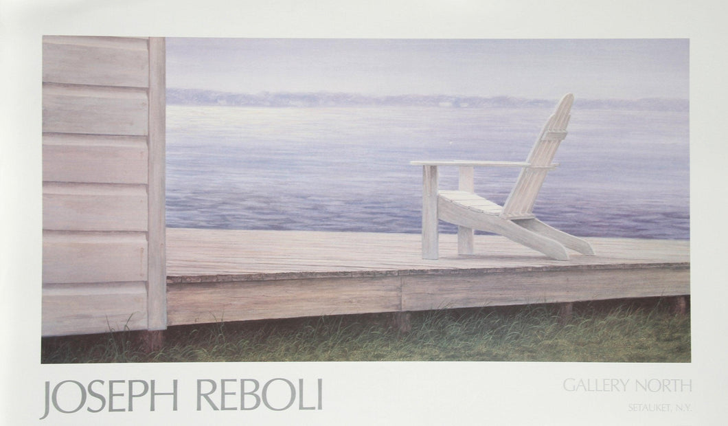 Gallery North - Deck Chair Poster | Joseph Reboli,{{product.type}}