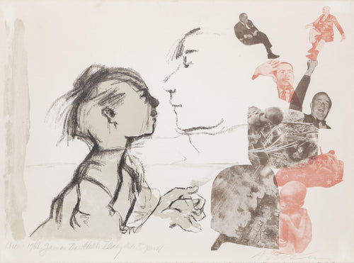 Games the Adults Play Lithograph | Alexander Dobkin,{{product.type}}