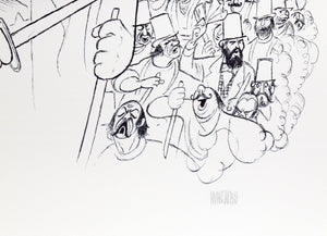 Gangs of New York Lithograph | Al Hirschfeld,{{product.type}}