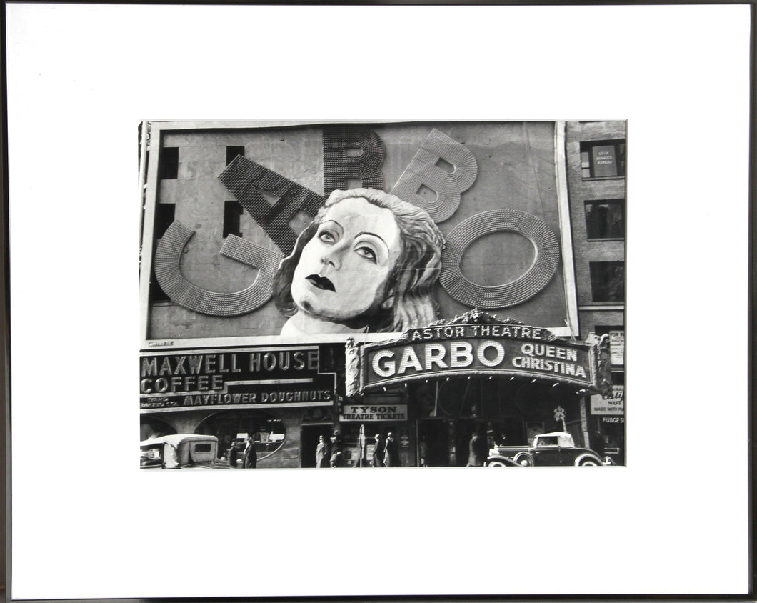 Garbo at the Astor Theater Black and White | Robert Jansen,{{product.type}}