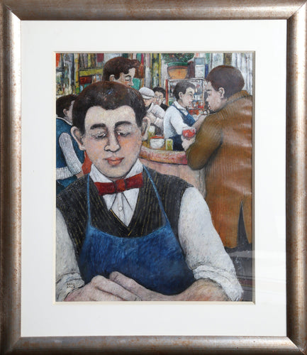 Garcon in Cafe Oil | David Azuz,{{product.type}}