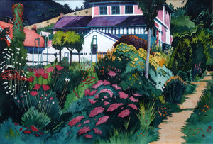 Garden Fantasy Watercolor | Jon Carsman,{{product.type}}