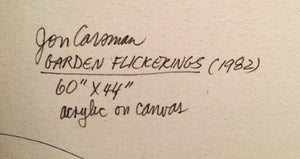 Garden Flickerings Acrylic | Jon Carsman,{{product.type}}