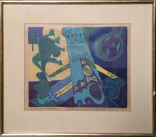 Garden of Delights Woodcut | Martin Barooshian,{{product.type}}