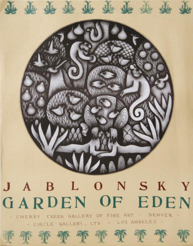 Garden of Eden - Cherry Creek Gallery Poster | Carol Jablonsky,{{product.type}}