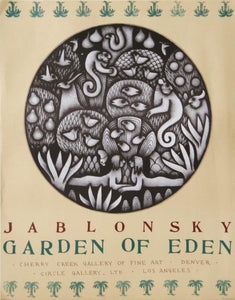 Garden of Eden - Cherry Creek Gallery Poster | Carol Jablonsky,{{product.type}}