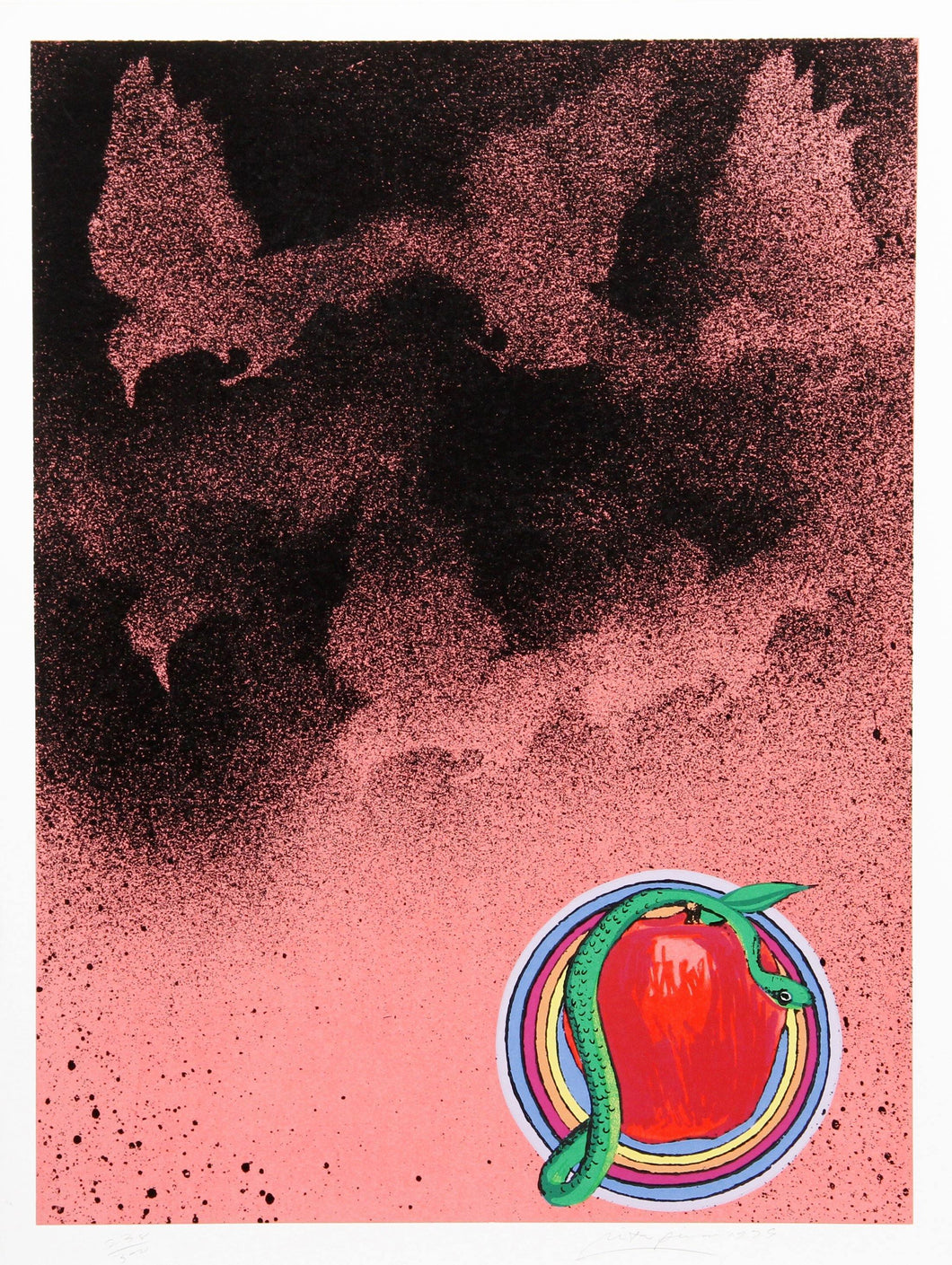 Garden of Eden Screenprint | Rita Simon (aka Atirnomis),{{product.type}}