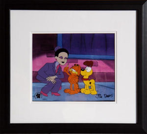 Garfield and Odie on City Street with Julia Louis-Dreyfus Comic Book / Animation | Jim Davis,{{product.type}}