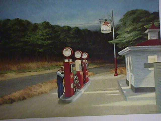 Gas, 1940 Poster | Edward Hopper,{{product.type}}