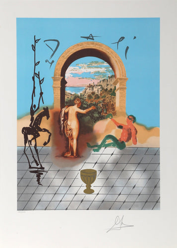 Gateway to the New World from the Dali Discovers America Portfolio Lithograph | Salvador Dalí,{{product.type}}