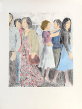 Gathering Lithograph | Raphael Soyer,{{product.type}}