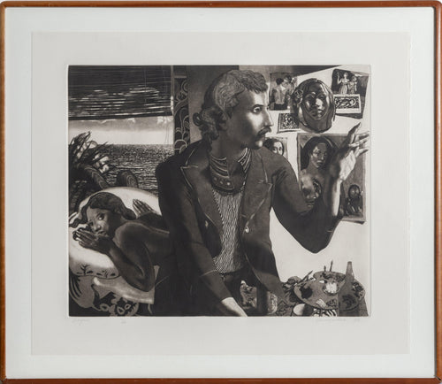 Gauguin etching | David Bumbeck,{{product.type}}