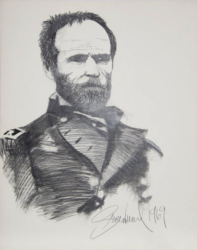 General William Tecumseh Sherman (1820 - 1891) Pencil | Greenlund,{{product.type}}