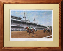 Genuine Risk Defeats the Colts Lithograph | Richard Stone Reeves,{{product.type}}