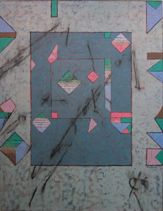 Geometric Abstract Oil | TaBo Torál,{{product.type}}