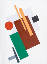 Geometric Abstract on White (After Kandinsky) Oil | Seymour Zayon,{{product.type}}