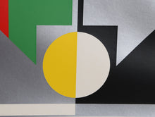 Geometric Abstraction Screenprint | Unknown Artist,{{product.type}}