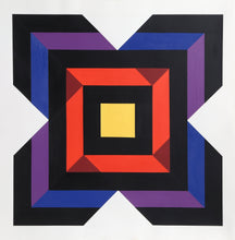 Geometric Flower Acrylic | Jules Engel,{{product.type}}