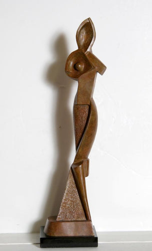 Geometric Statuette Metal | Alexander Archipenko,{{product.type}}