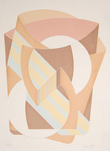 Geometric Sunrise Lithograph | Thomas Barrett,{{product.type}}