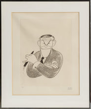 George Burns Etching | Al Hirschfeld,{{product.type}}