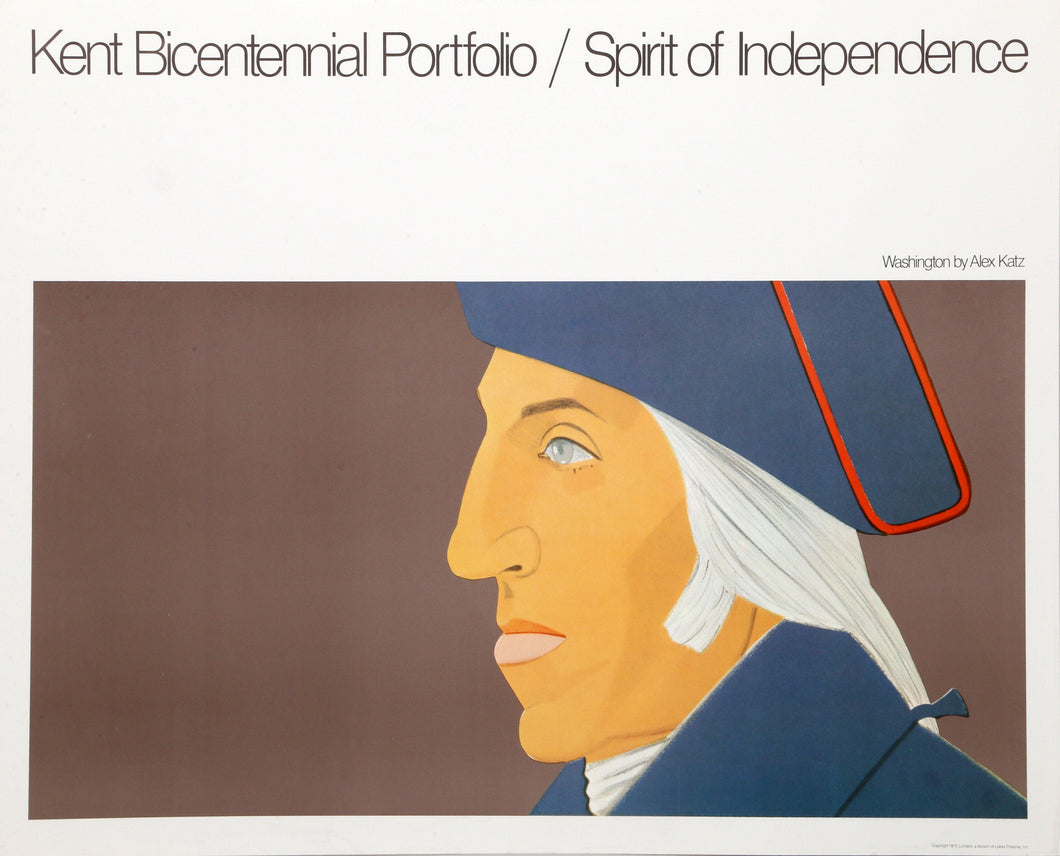 George Washington - Kent Bicentennial Poster | Alex Katz,{{product.type}}