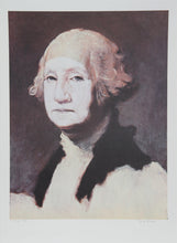 George Washington with Powder Lithograph | George Deem,{{product.type}}