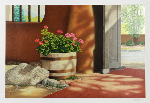 Geraniums Screenprint | Lorna Patrick,{{product.type}}