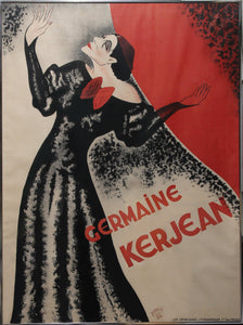 Germaine Kerjean Poster | Pierre Donga,{{product.type}}
