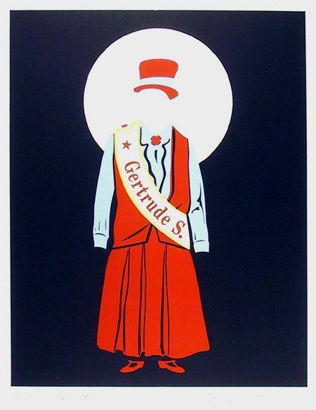 Gertrude Stein Lithograph | Robert Indiana,{{product.type}}