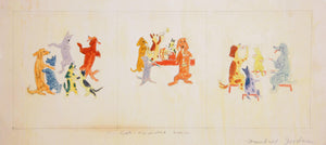Get Aquainted Room Watercolor | Marshall Goodman,{{product.type}}