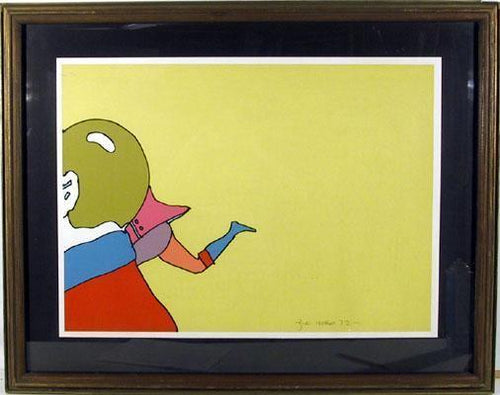 Getting there Quickly Screenprint | Peter Max,{{product.type}}