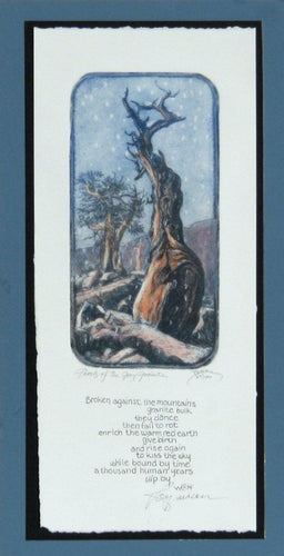 Ghosts in the Gray Granite Etching | Roy Purcell,{{product.type}}