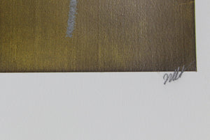 Giant White Amazon Waterlily on Gold Color | Jonathan Singer,{{product.type}}