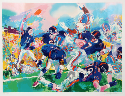 Giants - Broncos Classic Screenprint | LeRoy Neiman,{{product.type}}