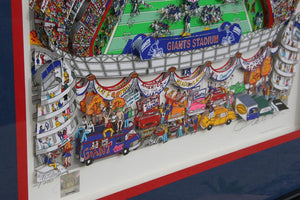 Giants Screenprint | Charles Fazzino,{{product.type}}