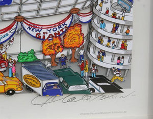 Giants Screenprint | Charles Fazzino,{{product.type}}
