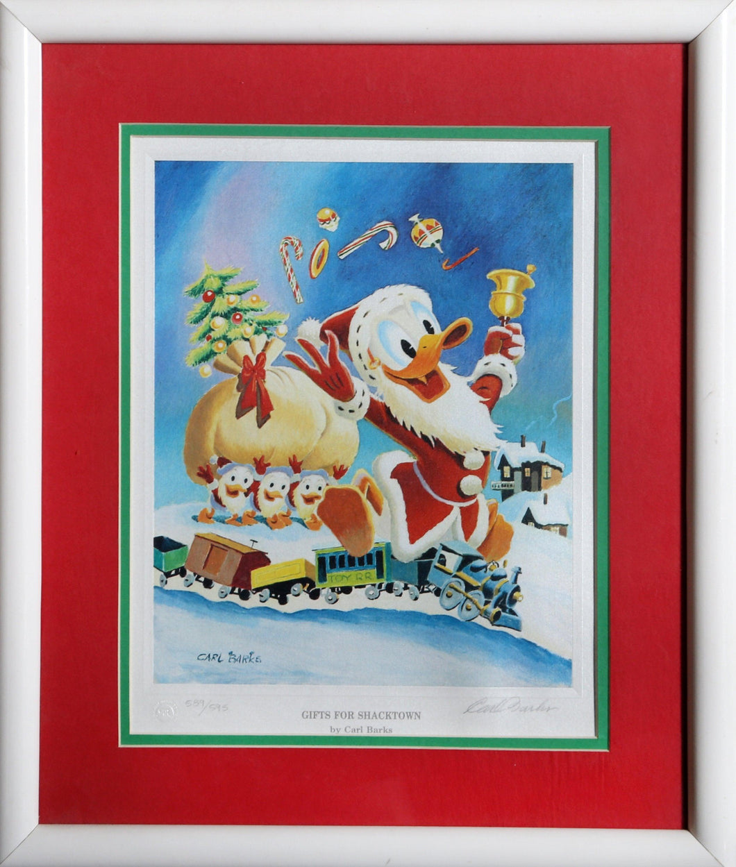 Gifts for Shacktown Lithograph | Carl Barks,{{product.type}}
