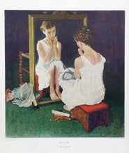 Girl at the Mirror Poster | Norman Rockwell,{{product.type}}