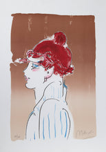 Girl From Ibiza Lithograph | Peter Max,{{product.type}}