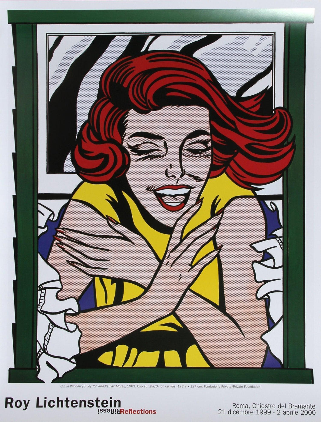 Girl in the Window Poster | Roy Lichtenstein,{{product.type}}