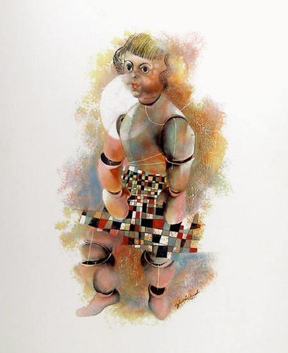 Girl Lithograph | Siegfried Gerhard Reinhardt,{{product.type}}