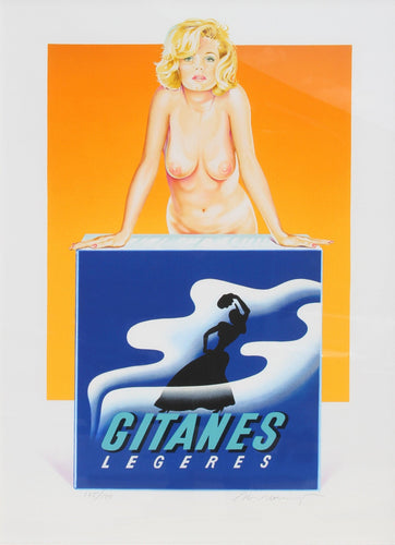 Gitanes Lithograph | Mel Ramos,{{product.type}}