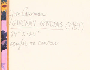 Giverny Gardens (Monet's Garden) Oil | Jon Carsman,{{product.type}}
