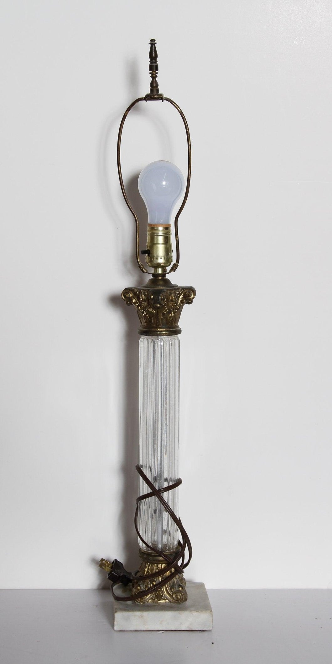 Glass Column Lighting | Antiques,{{product.type}}