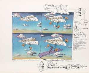 Glider with Attachments Lithograph | Bruce Bacon,{{product.type}}