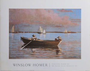 Gloucester Harbor Poster | Winslow Homer,{{product.type}}
