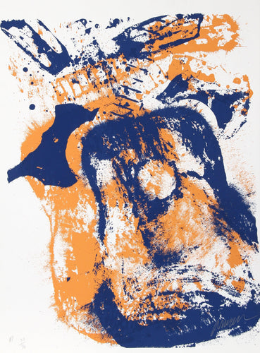 Glowing Guitar Screenprint | Arman,{{product.type}}