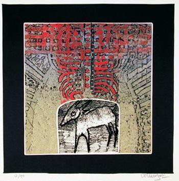 Goat Etching | Arun Bose,{{product.type}}